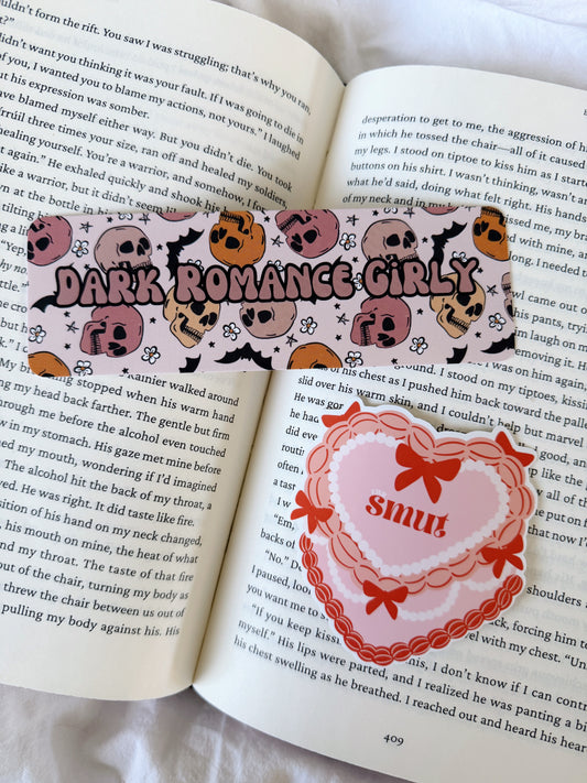 Dark Romance Girly Bookmark