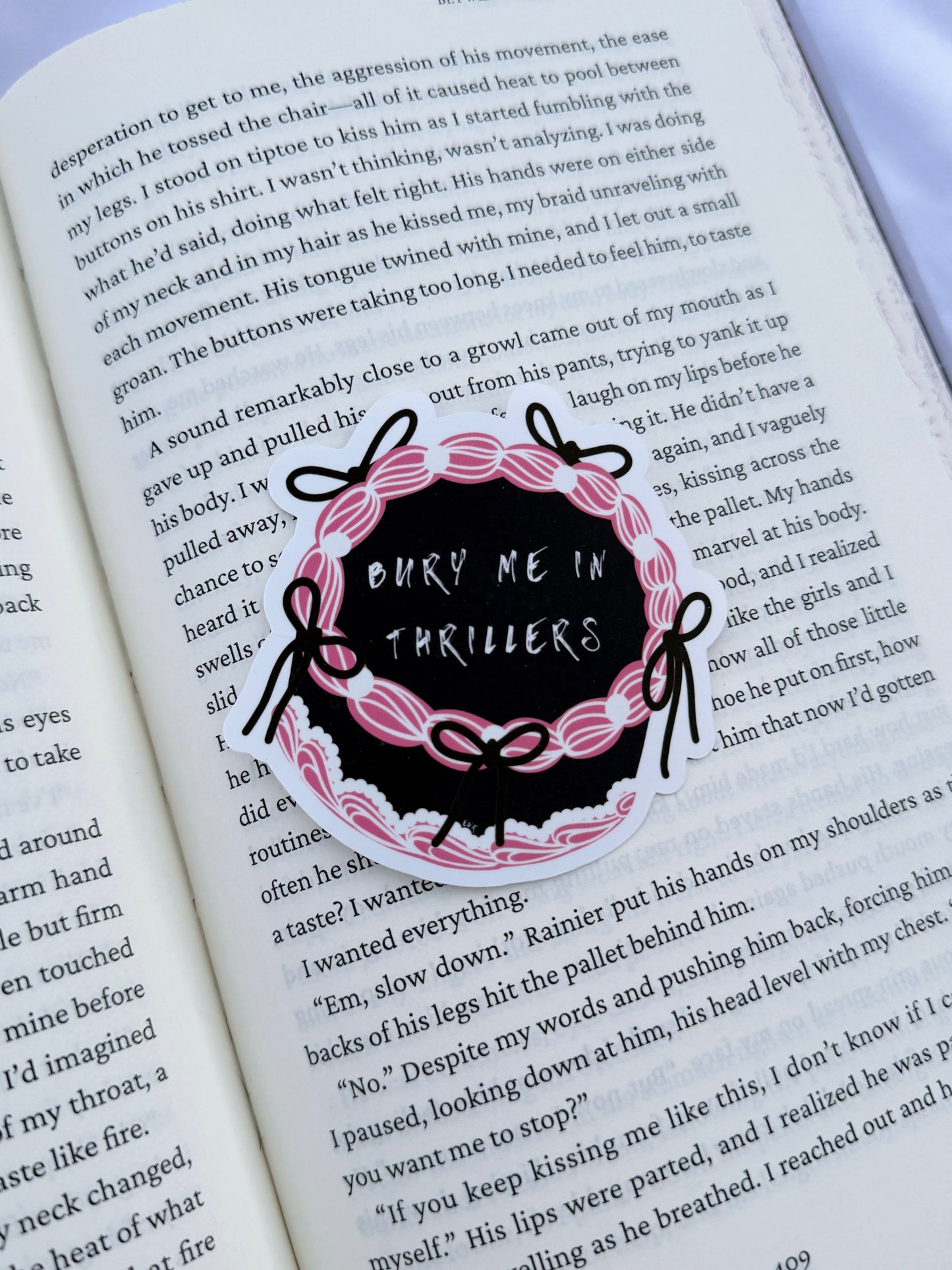 Bury Me In Thrillers 3” Sticker
