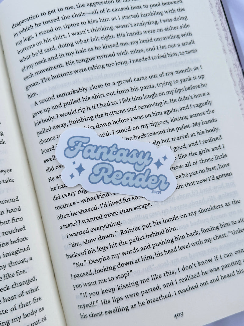 Fantasy Reader Sticker