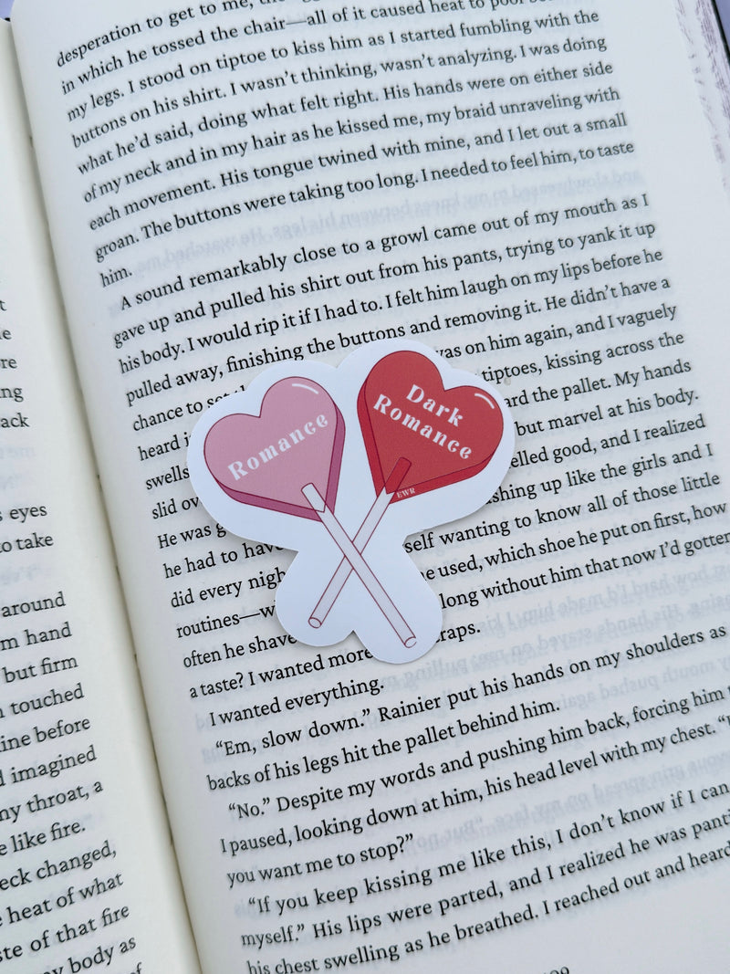 A Sucker For Romance Sticker