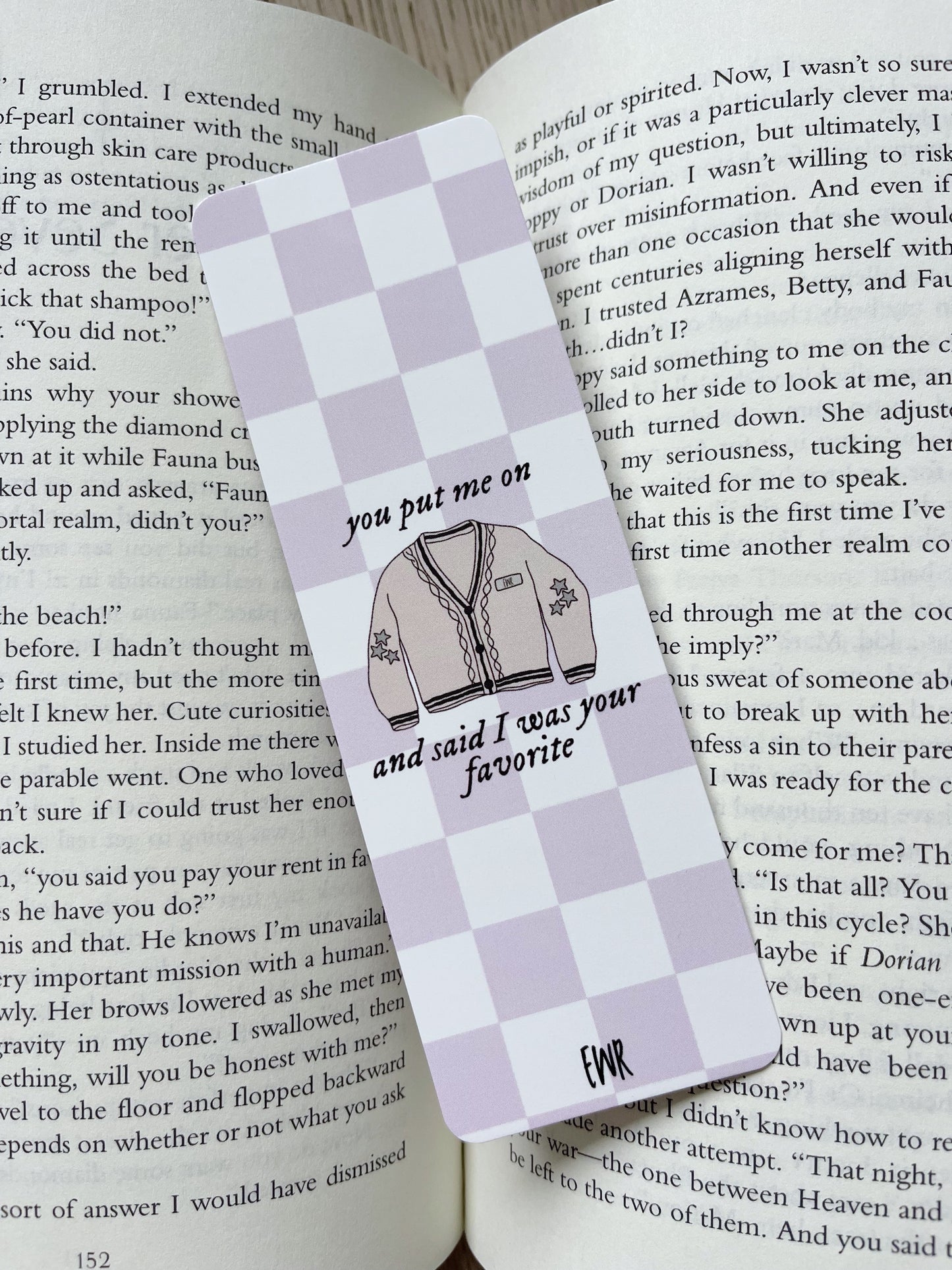 Swiftie Cardigan Bookmark